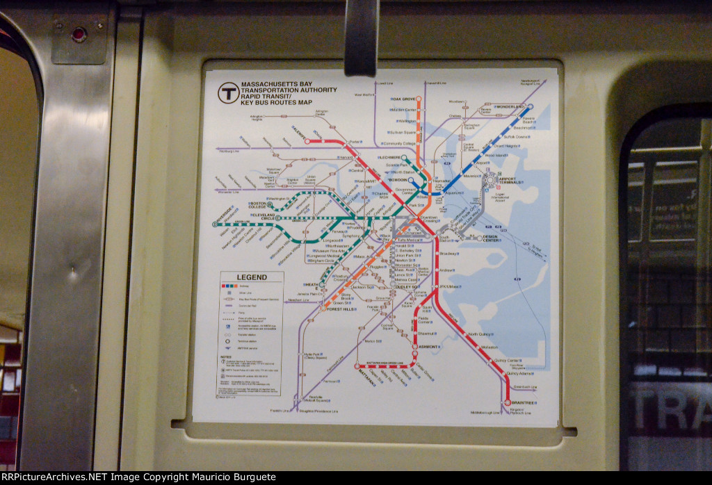 Boston Subway Map